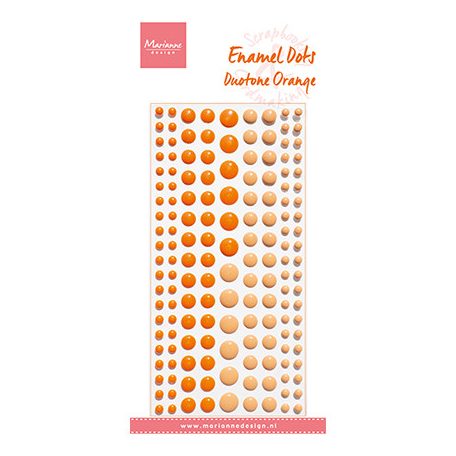 Öntapadós díszítőelem , Duotone Orange / Adhesive Pearls (1 csomag)