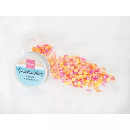 Marianne Design Díszítőelem rázóablakhoz - Fresh Lemonade - Shaker elements (1 csomag)