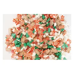   Marianne Design Díszítőelem rázóablakhoz - Shakables - Jolly Christmas - Shaker elements (1 csomag)