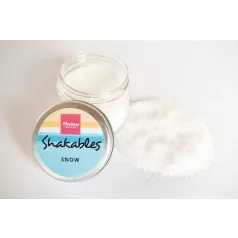   Marianne Design Díszítőelem rázóablakhoz - Shakables - Snow - Shaker elements (1 csomag)