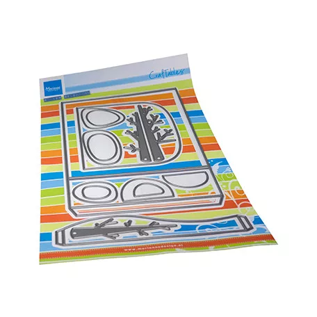 Marianne Design Vágósablon - Box card small - Creatable (1 csomag)