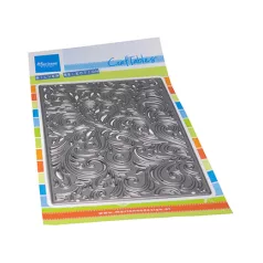   Marianne Design Vágósablon - Background Swirls A6 - Craftable (1 csomag)