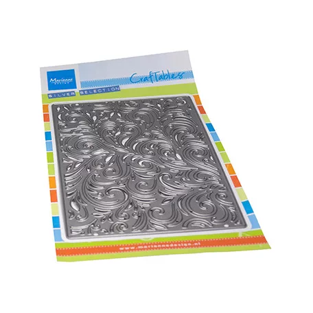 Marianne Design Vágósablon - Background Swirls A6 - Craftable (1 csomag)