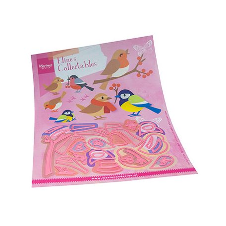 Marianne Design Vágósablon - Eline's Garden Birds - Collectable (1 csomag)
