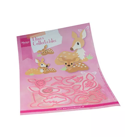 Marianne Design Vágósablon - Eline's Deer Family - Collectable (1 csomag)