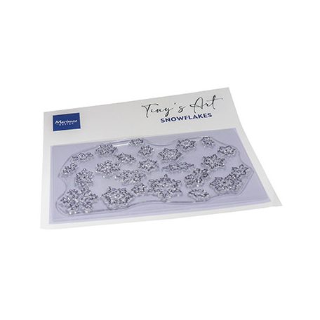 Marianne Design Szilikonbélyegző - Tiny's Art - Snowflakes - Clear Stamps (1 csomag)
