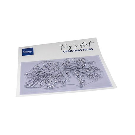 Marianne Design Szilikonbélyegző - Tiny's Art - Christmas twigs - Clear Stamps (1 csomag)