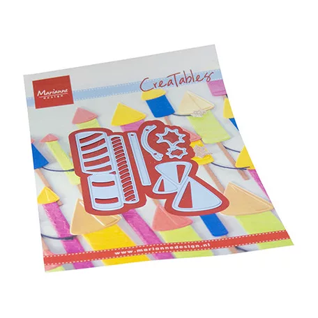 Marianne Design Vágósablon - Fireworks - Creatable (1 csomag)