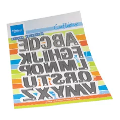   Marianne Design Vágósablon - Alphabet upper case - Craftable (1 csomag)