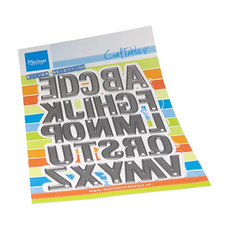 Marianne Design Vágósablon - Alphabet upper case - Craftable (1 csomag)