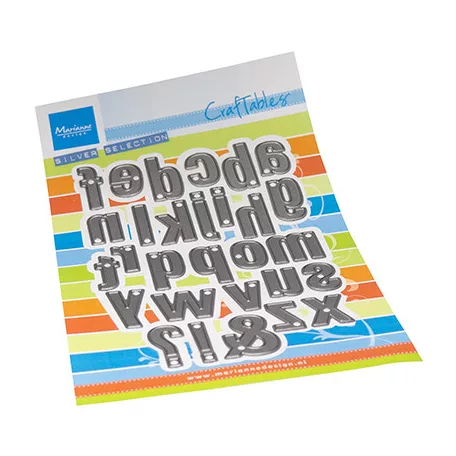 Marianne Design Vágósablon - Alphabet lower case - Craftable (1 csomag)