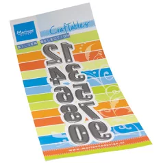   Marianne Design Vágósablon - Alphabet numbers - Craftable (1 csomag)