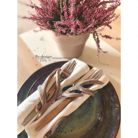 Limited Edition ReDesign with Prima Öntőforma 5″X10″ - Logger’s Lodge II - Décor Mould (1 db)