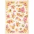 Stamperia Rizspapír A4 - Woodland - flowers - Rice Paper (1 ív)