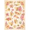 Stamperia Rizspapír A4 - Woodland - flowers - Rice Paper (1 ív)