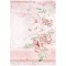 Stamperia Rizspapír A4 - Roseland flowers - Rice Paper (1 ív)