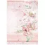 Stamperia Rizspapír A4 - Roseland flowers - Rice Paper (1 ív)
