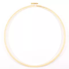 Bambusz hímzőráma 30 cm - Bamboo Embroidery Hoop (1 db)