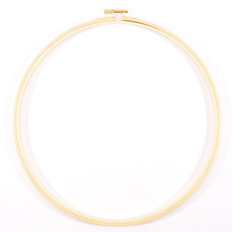 Bambusz hímzőráma 30 cm - Bamboo Embroidery Hoop (1 db)