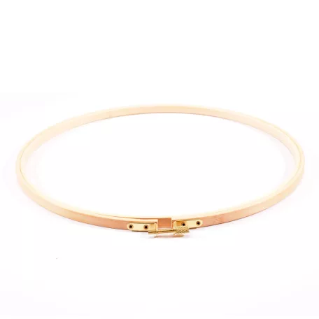 Bambusz hímzőráma 30 cm - Bamboo Embroidery Hoop (1 db)