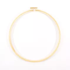 Bambusz hímzőráma 25 cm - Bamboo Embroidery Hoop (1 db)