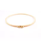 Bambusz hímzőráma 25 cm - Bamboo Embroidery Hoop (1 db)