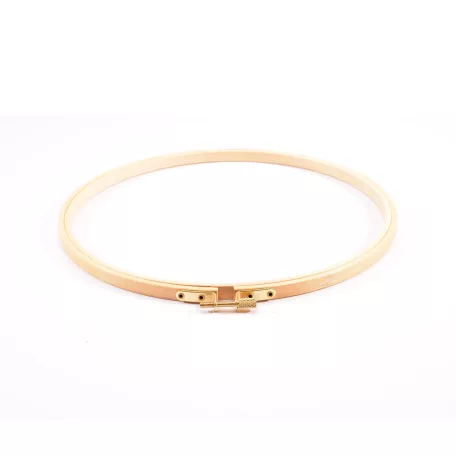 Bambusz hímzőráma 25 cm - Bamboo Embroidery Hoop (1 db)
