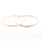 Bambusz hímzőráma 25 cm - Bamboo Embroidery Hoop (1 db)