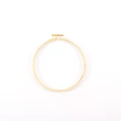 Bambusz hímzőráma 15 cm - Bamboo Embroidery Hoop (1 db)