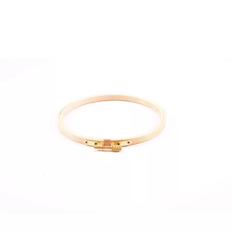 Bambusz hímzőráma 15 cm - Bamboo Embroidery Hoop (1 db)