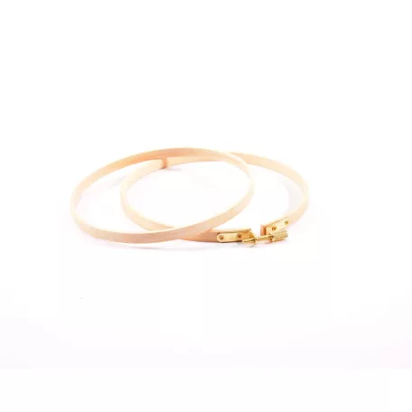 Bambusz hímzőráma 15 cm - Bamboo Embroidery Hoop (1 db)