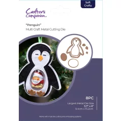   Vágósablon  - Penguin -  - Multi Craft Festive Treat Dies (1 csomag)
