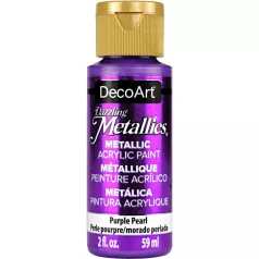   Akril festék - metál 59 ml, Purple Pearl / DecoArt Dazzling Metallics Acrylics (1 db)