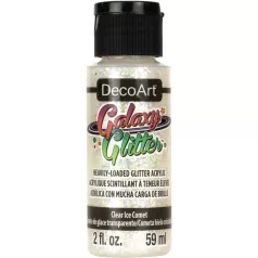   Akril festék - csillámos 59 ml - Clear Ice Comet - DecoArt Galaxy Glitter Paint (1 db)