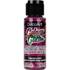   Akril festék - csillámos 59 ml - Supernova Berry - DecoArt Galaxy Glitter Paint (1 db)
