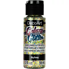   Akril festék - csillámos 59 ml - Big Bang - DecoArt Galaxy Glitter Paint (1 db)