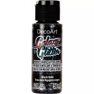   Akril festék - csillámos 59 ml - Black Hole - DecoArt Galaxy Glitter Paint (1 db)