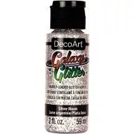   Akril festék - csillámos 59 ml - Silver Moon - DecoArt Galaxy Glitter Paint (1 db)