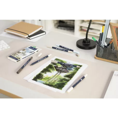Faber-Castell Alkoholos marker készlet - Architecture - Goldfaber Sketch Marker (6 db)