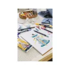 Faber-Castell Alkoholos marker készlet - Fashion - Goldfaber Sketch Marker (6 db)