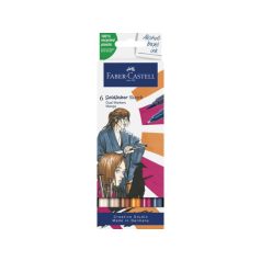   Faber-Castell Alkoholos marker készlet - Manga - Goldfaber Sketch Marker (6 db)