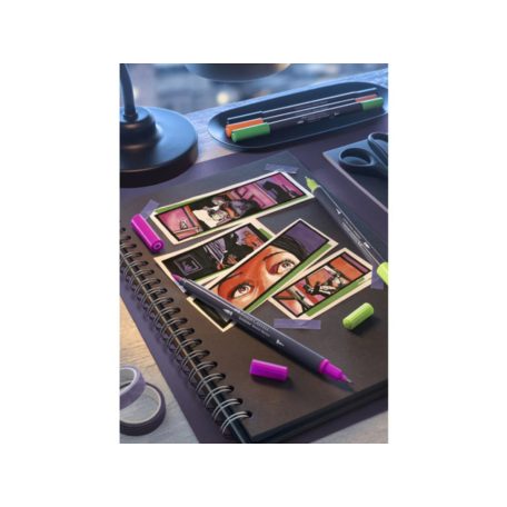 Faber-Castell Alkoholos marker készlet - Graphic Novel - Goldfaber Sketch Marker (6 db)