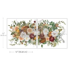   Limited Edition Re-Design with Prima Transzfer fólia 12" (30 cm) - Autumnal Bliss - Maxi Transfer (1 csomag)