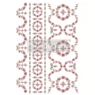 Re-Design with Prima Transzfer fólia 24"X35" - Annie Sloan Flower Garland - Decor Transfers (1 csomag)