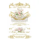 Re-Design with Prima Transzfer fólia 24"X35" - Kacha Les Roses - Decor Transfers (1 csomag)