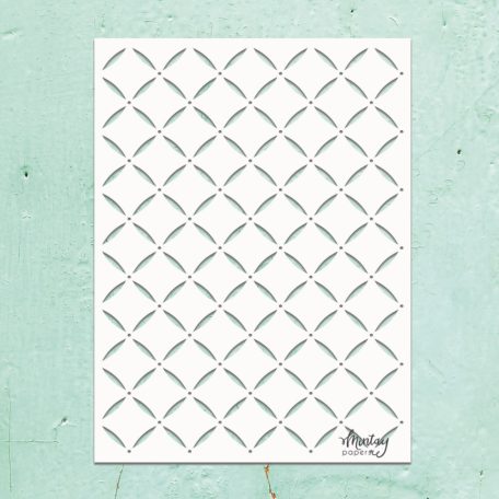 Mintay Papers Stencil 6"x8" - Pattern - Mintay Stencil  (1 db)