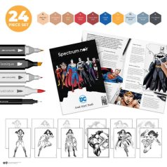   Spectrum Noir Alkoholos marker készlet - DC Wonder Woman - Fan-Art Like a Pro Art Kit (1 csomag)