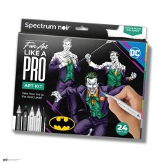   Spectrum Noir Alkoholos marker készlet - DC The Joker - Fan-Art Like a Pro Art Kit (1 csomag)