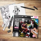 Spectrum Noir Alkoholos marker készlet - DC Harley Quinn - Fan-Art Like a Pro Art Kit (1 csomag)