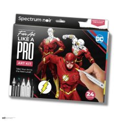   Spectrum Noir Alkoholos marker készlet - DC The Flash - Fan-Art Like a Pro Art Kit (1 csomag)